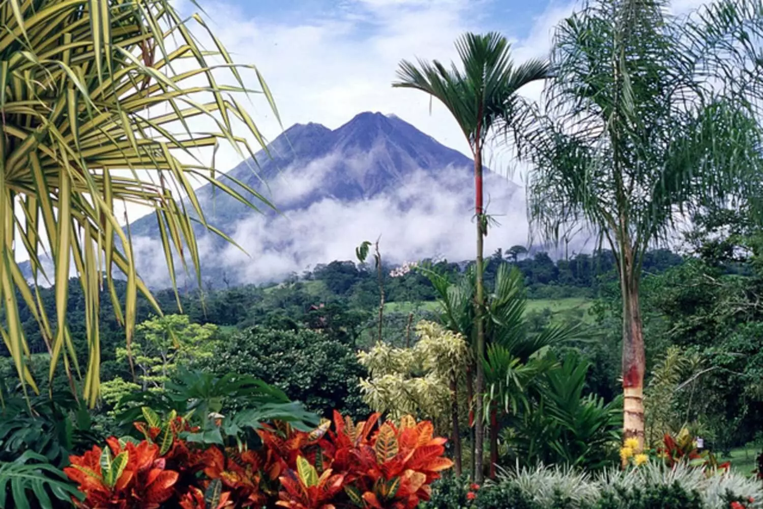 View of the Arenal Volcano